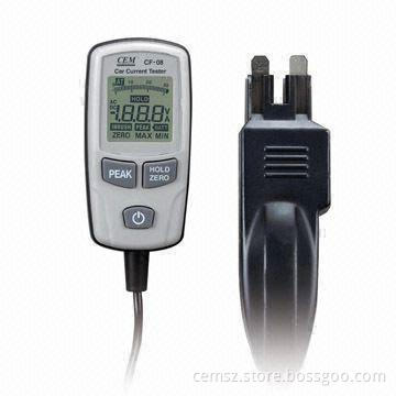 Automotive Current Testers, Featured with LCD Display, Measuring 165 x 40 x 33mm